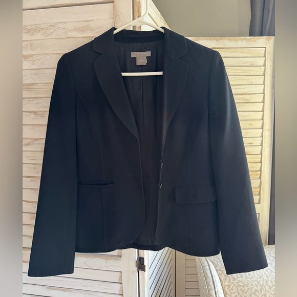 Ann Taylor Classic Petite Skirt Suit